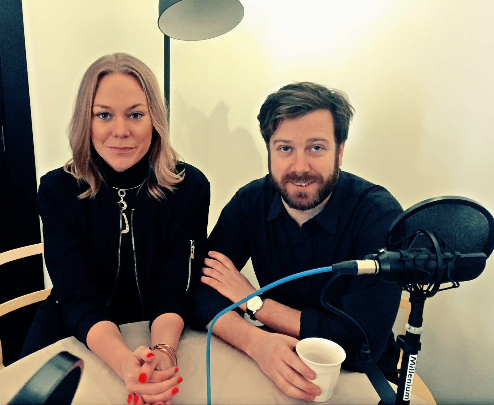 Vinproffsen Maya Samuelsson och Robert Andersson
